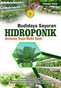 Image of Budidaya sayuran hidroponik : bertanam tanpa media tanah