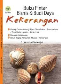 Image of Buku pintar bisnis dan budidaya kekerangan