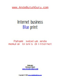 Image of Internet business Blue print : Pahami sebelum anda memulai bisnis diinternet