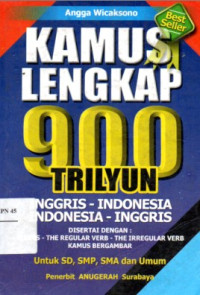 Image of Kamus lengkap 900 Trilyun : inggris-indonesia, indonesia-inggris