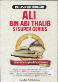 Image of Rahasia kecerdasan Ali Bin Abi Thalib si super genius