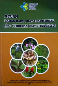 Image of Acuan bahan baku obat tradisional dari tumbuhan obat di indonesia