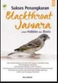 Image of Sukses penangkaran blackthroat jawara : untuk hobbies dan bisnis